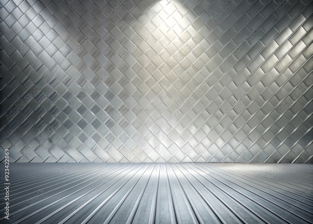 Poster abstract white and silver are light pattern gray with the gradient is the with floor wall metal text