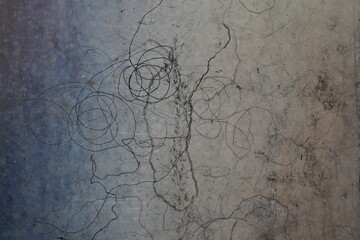 Abstraktes Muster im Stein