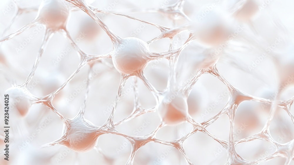 Poster intricate network of interconnected lines, a visually striking background featuring a dense arrangem