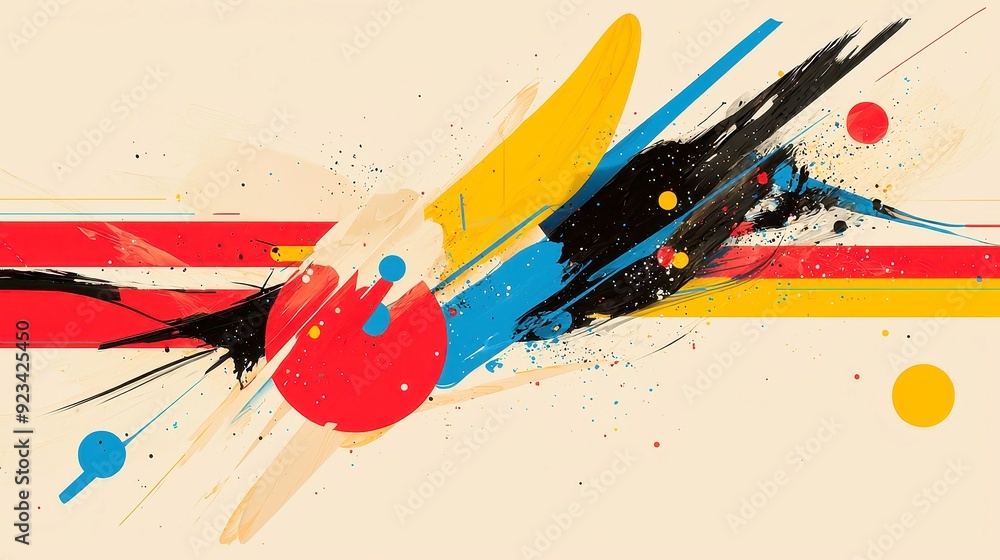 Poster connecting lines in communication, a vector illustration showcasing an intricate pattern design symb