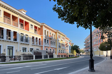Qanat Quartier in The Pearl Island. It is the State of Qatar&rsquo;s very own little Venice.