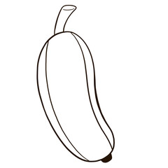 banana banana fruit drawing clipart