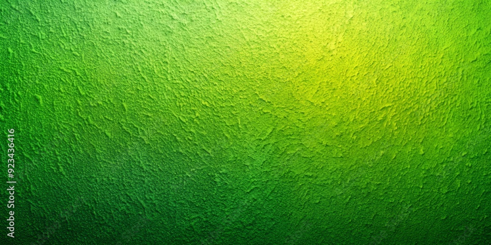 Poster vibrant abstract green gradient background featuring a unique grainy texture, adding depth and visua