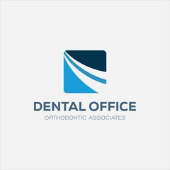 Dental Clinic Logo Design Dentist Logo Tooth abstract Linear Dentist stomatology