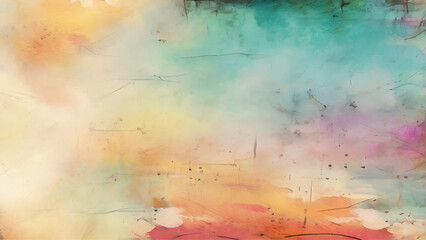 Colorful Texture Paint Background Creative Abstract Art Concrete Wallpaper. Abstract Multicolor Wall Texture, Rough Painted Surface