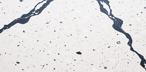  Terrazzo flooring texture polished stone pattern old surface marble for background. flooring texture polished stone pattern old surface marble. Abstract background with Quartz surface white. 
