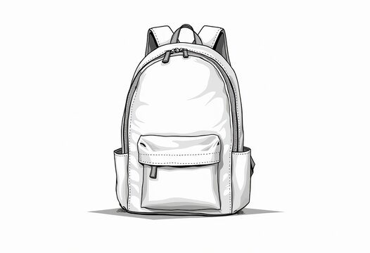 Customizable Backpack Mockup: Versatile Template for Design Projects