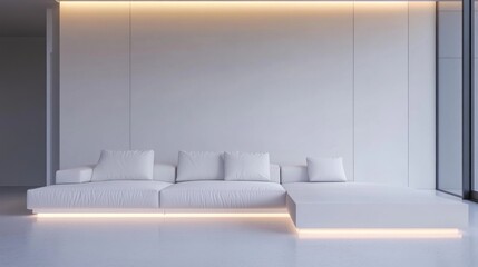 Modern Minimalist Living Room Interior Design
