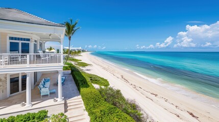 Beachfront properties offer stunning views and easy access to the shore
