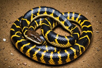Fototapeta premium Venomous Viper Snake