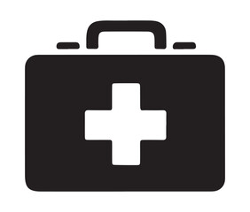 Obraz premium first aid kit icon