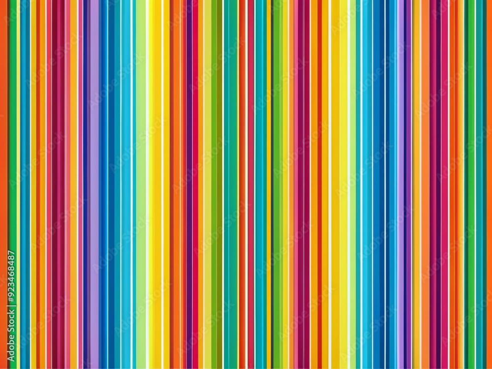 Poster vibrant abstract background featuring multicolor striped seamless pattern for web design, presentati
