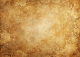 Obraz premium Distressed, high-resolution, vintage umber watercolor background features organic textures and subtle imperfections, evoking a sense of timeless elegance and sophistication in design elements.