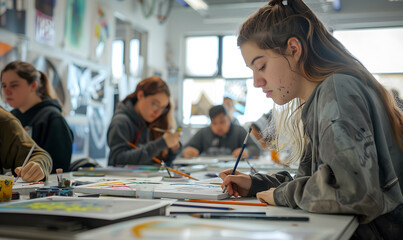 Fototapeta premium education and learning concept