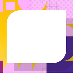 Modern geometric pattern