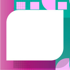 Modern geometric pattern