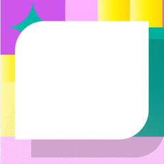 Modern geometric pattern