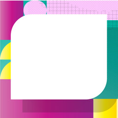 Modern geometric pattern