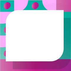 Modern geometric pattern