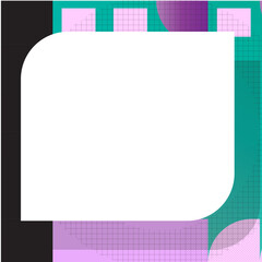 Modern geometric pattern