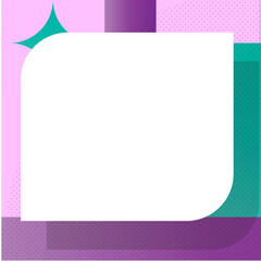 Modern geometric pattern