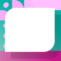 Modern geometric pattern