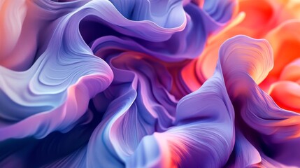 Obraz premium Abstract Colorful Swirls