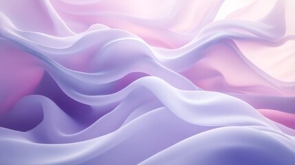 Obraz premium Abstract Drapery in Soft Hues