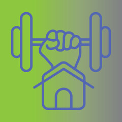 Fitness Center icon Design