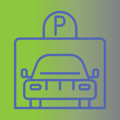 Parking Garage icon Design