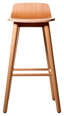 PNG Modern wooden bar stool