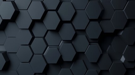 Honeycomb hexagon abstraction with explosive smoky textures, monochromatic palette, sleek and modern design, subtle gradients for a clean look