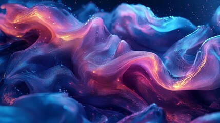 Obraz premium Abstract Flowing Colors