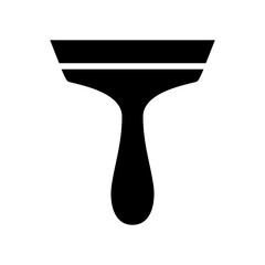 Window cleaning icon. Window glass cleaning vector icon.