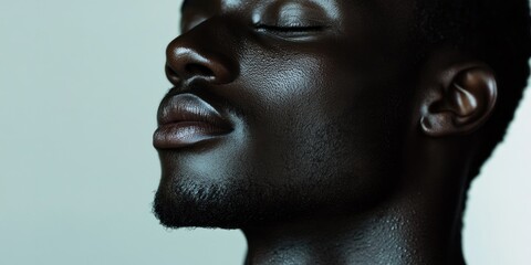 Serene Expression - A Study of Facial Features and Emotions