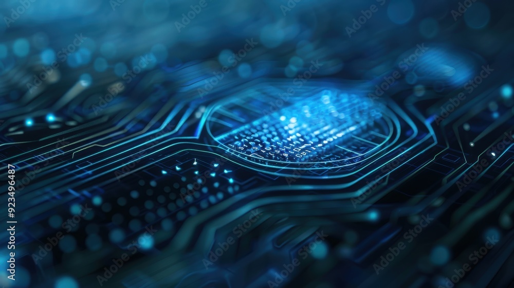 Poster create a design for a banking platform with integrated digital identity verification.