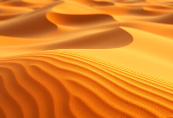 Dramatic Desert Dunes with Detailed Sand Textures