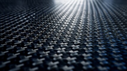 Carbon fiber texture background with good lighting. Carbon fiber composite raw material background.