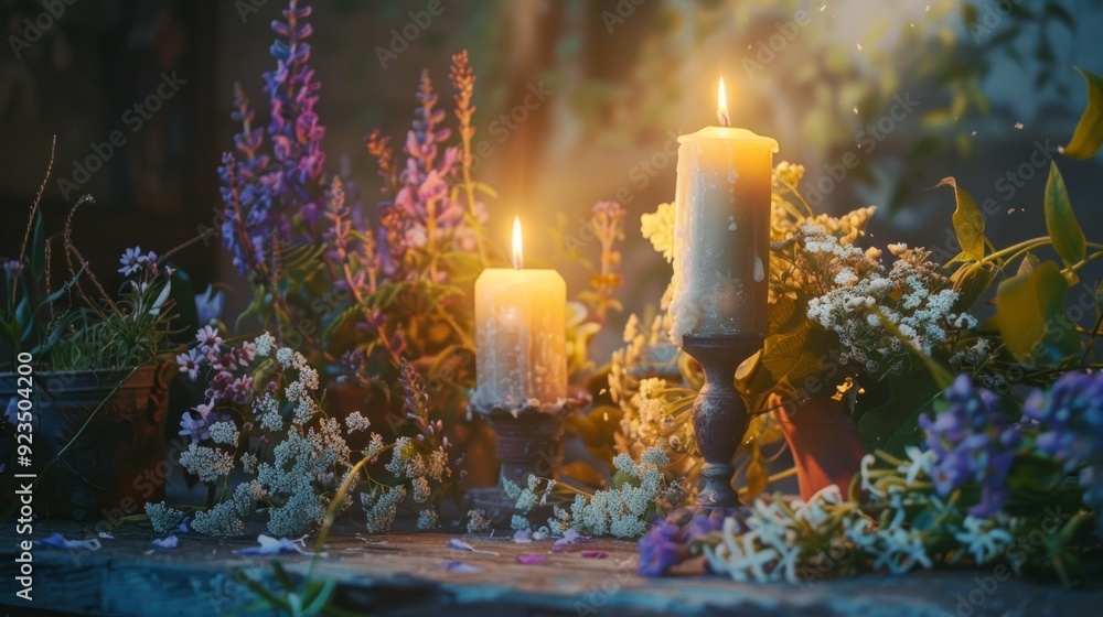 Wall mural magical candle rituals for witchcraft beginners