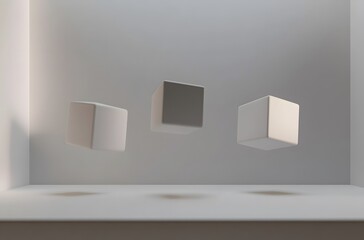 empty room with white wall and window