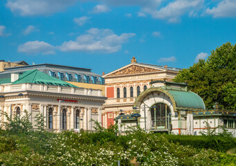 Obraz premium Stunning city center of Vienna, Austria