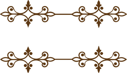 vintage floral frame