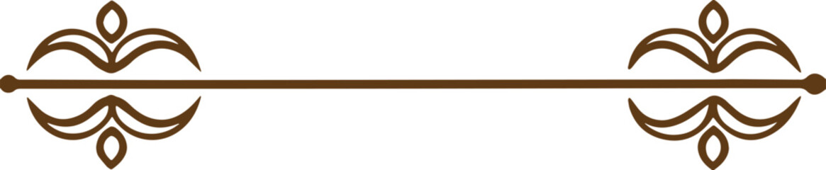 Dividers thin line elements set. Border underline for text page, book, invitation, wedding card, certificate, menu