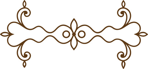 Dividers thin line elements set. Border underline for text page, book, invitation, wedding card, certificate, menu