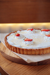 Delicious and fresh sweet pastries