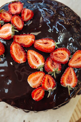 Delicious and fresh sweet pastries