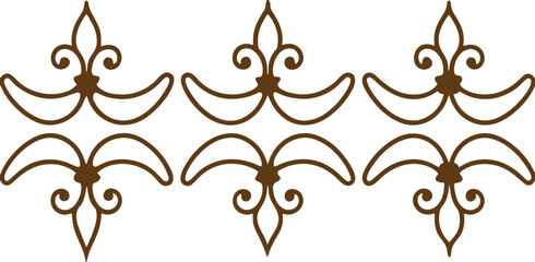 Dividers thin line elements set. Border underline for text page, book, invitation, wedding card, certificate, menu