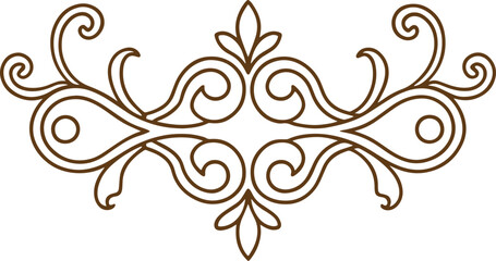 abstract floral ornament