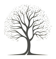 PNG Drawing sketch plant tree.