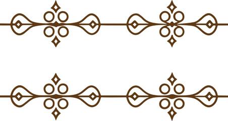 set of vector borders